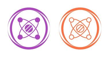 icono de vector de sistema solar