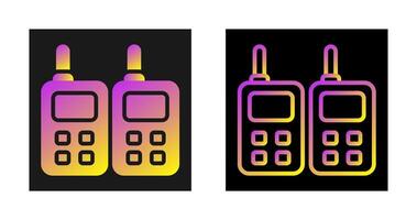 Two way Radio Vector Icon