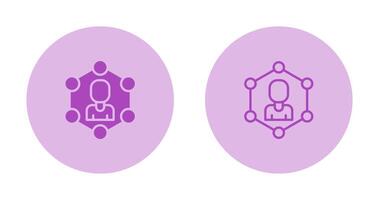 Network Segmentation Vector Icon