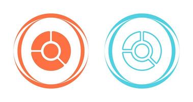 Pie Graph Vector Icon