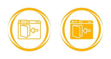 Logout Vector Icon