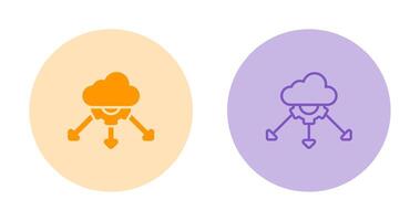 Network Load Balancing Vector Icon