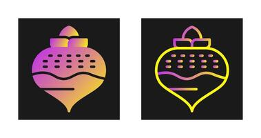 Turnip Vector Icon