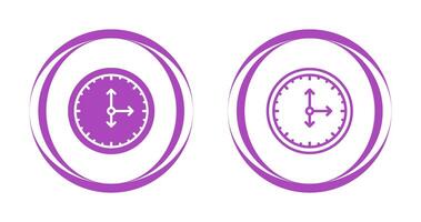 Clock Vector Icon