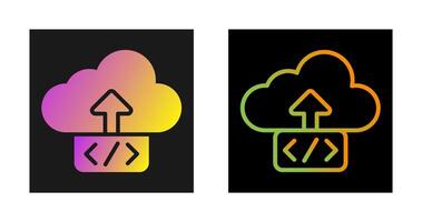 Cloud Deployment Vector Icon
