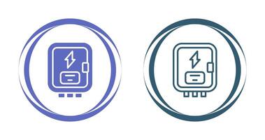 icono de vector de panel eléctrico