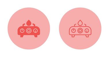 Electric Stove Vector Icon