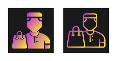 User Shopping Vector Icon