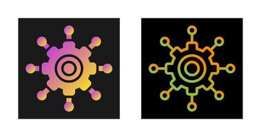 Microservices Vector Icon