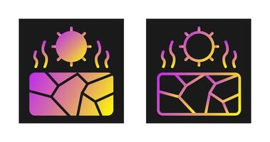 Drought Vector Icon