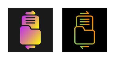 File Sharing Vector Icon