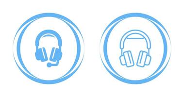 auriculares icono vector icono