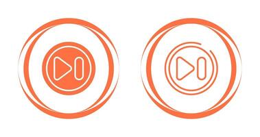 Next Track Button Vector Icon