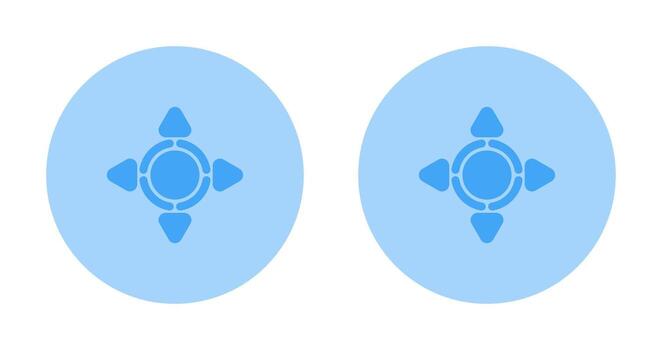 icono de vector de posición