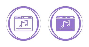 Music Player Vector Icon