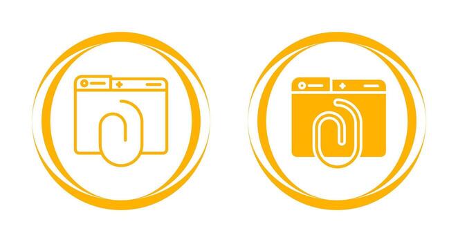 Atachment Vector Icon