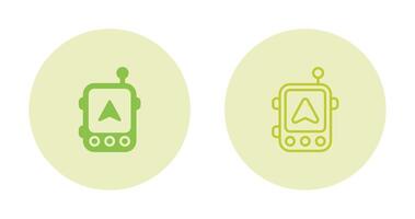 GPS Navigation Device Vector Icon