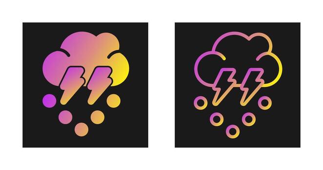 icono de vector de nube