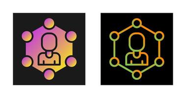 Network Segmentation Vector Icon