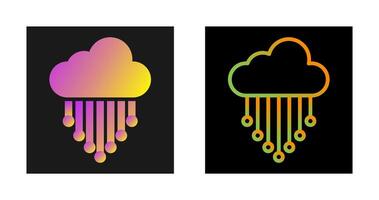 Cloud Integration Vector Icon