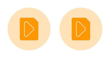 Video File Vector Icon
