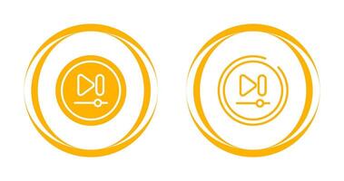 Video Next Track Button Vector Icon