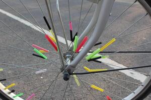 bicicletas decorado a añadir divertido foto