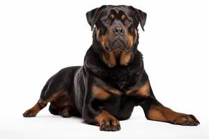 ai generado Rottweiler perro clipart foto