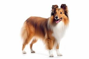 AI generated Shetland sheepdog clipart photo