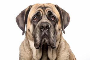 AI generated English mastiff clipart photo