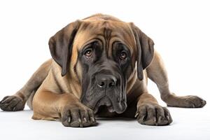 AI generated English mastiff clipart photo