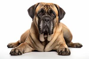 AI generated English mastiff clipart photo