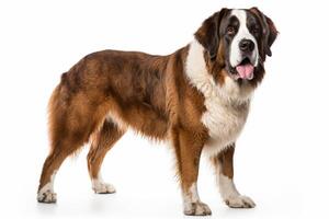 AI generated saint Bernard dog clipart photo