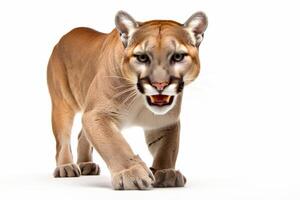 AI generated cougar illustration clipart photo