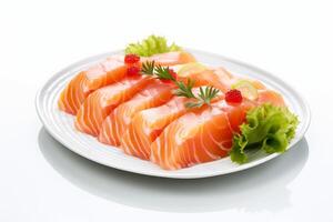 AI generated Sashimi food clipart photo