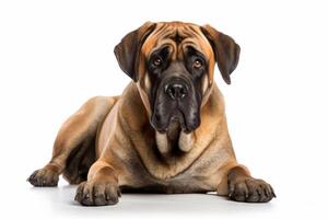 AI generated English mastiff clipart photo