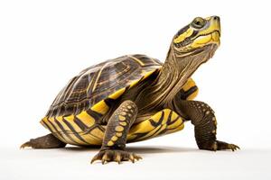 AI generated turtle illustration clipart photo