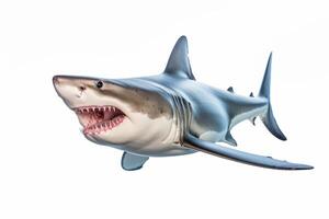 AI generated Great white shark clipart photo