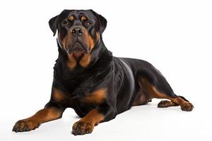 AI generated rottweiler dog clipart photo