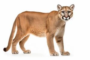 AI generated cougar illustration clipart photo