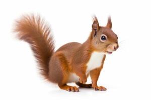 AI generated squirrel illustration clipart photo