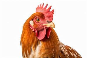 AI generated rooster illustration clipart photo