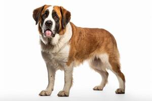 AI generated saint Bernard dog clipart photo