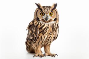 AI generated owl illustration clipart photo