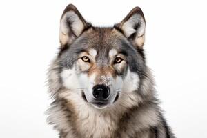 AI generated Wild wolf clipart photo