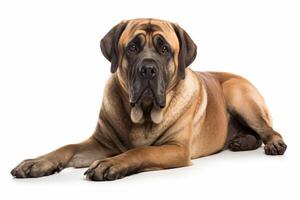 AI generated English mastiff clipart photo