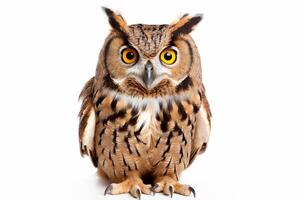 AI generated owl illustration clipart photo