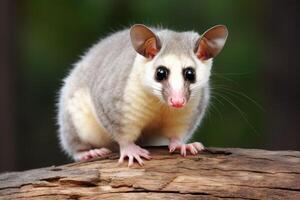 AI generated a possum illustration clipart photo