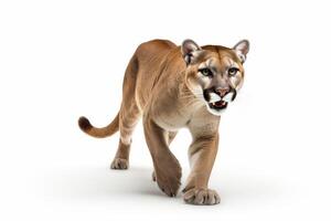 AI generated cougar illustration clipart photo