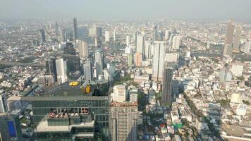 centro da cidade Bangkok, Tailândia video